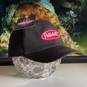 Peterbilt Trucking Hat Black and Red Adjustable New with tags